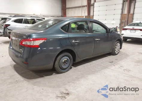 2014 Nissan Sentra Sv z USA, uszkodzony, nr VIN 3N1AB7AP8EY227813